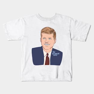 JFK “comic” style Kids T-Shirt